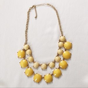 Yellow Statement Necklace